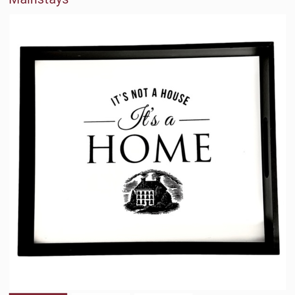 Mainstay Home Tray-Wallart